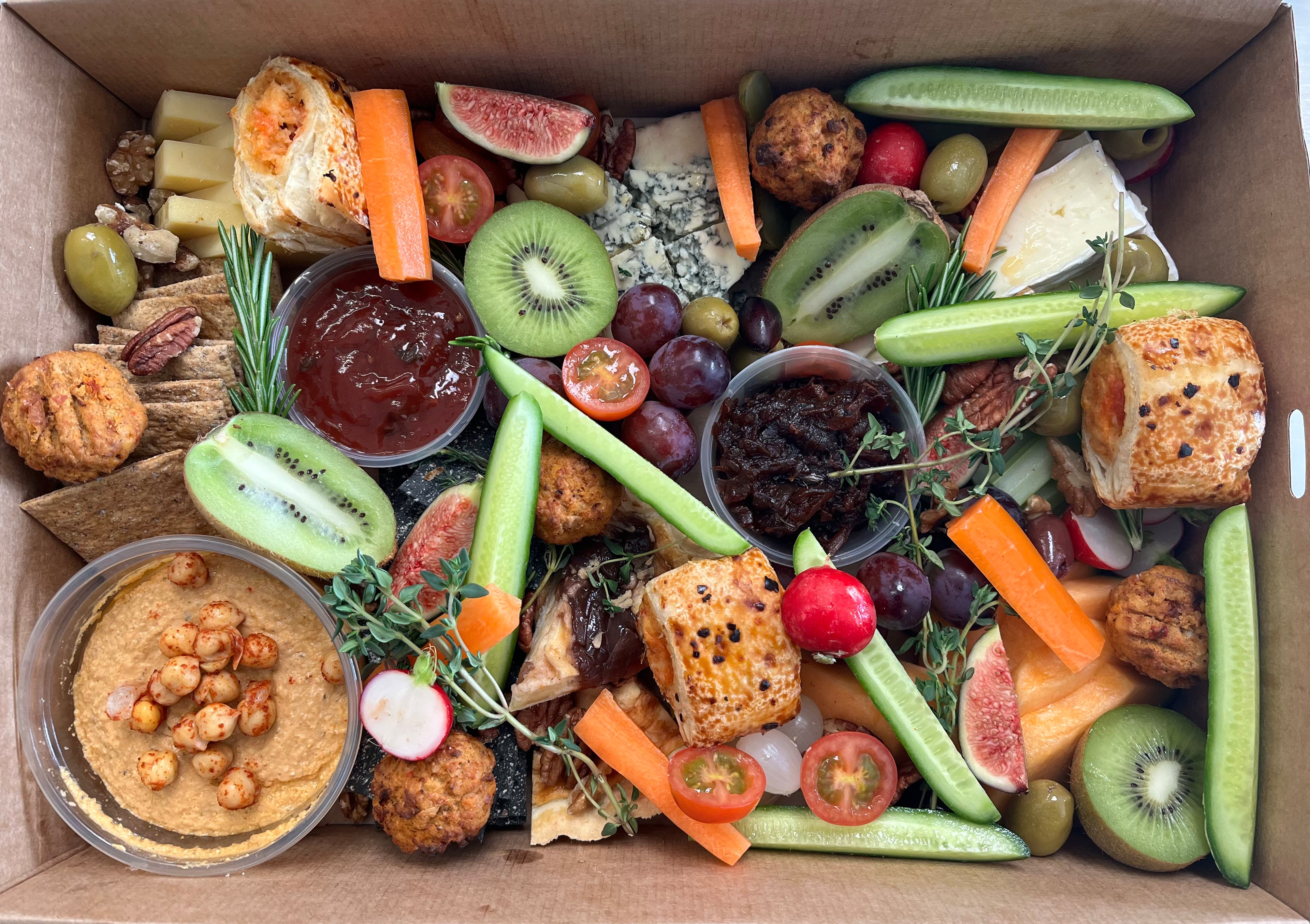 Vegetarian Mezze Platter (Per Head)