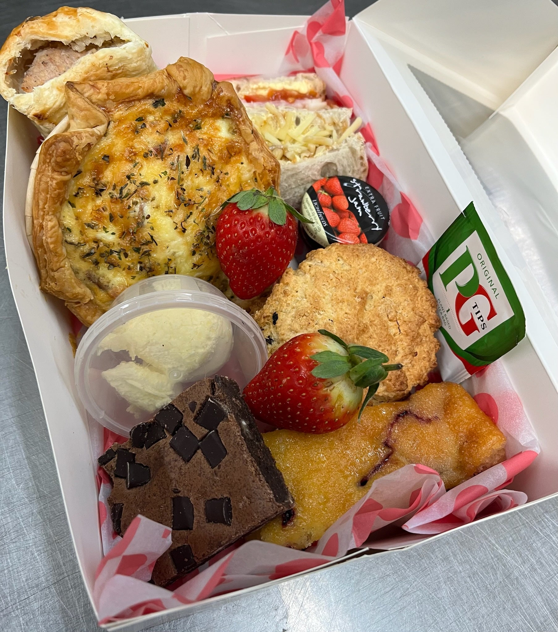 Afternoon Tea Buffet Box/Platter (Veggie Option Available) (Per Head)
