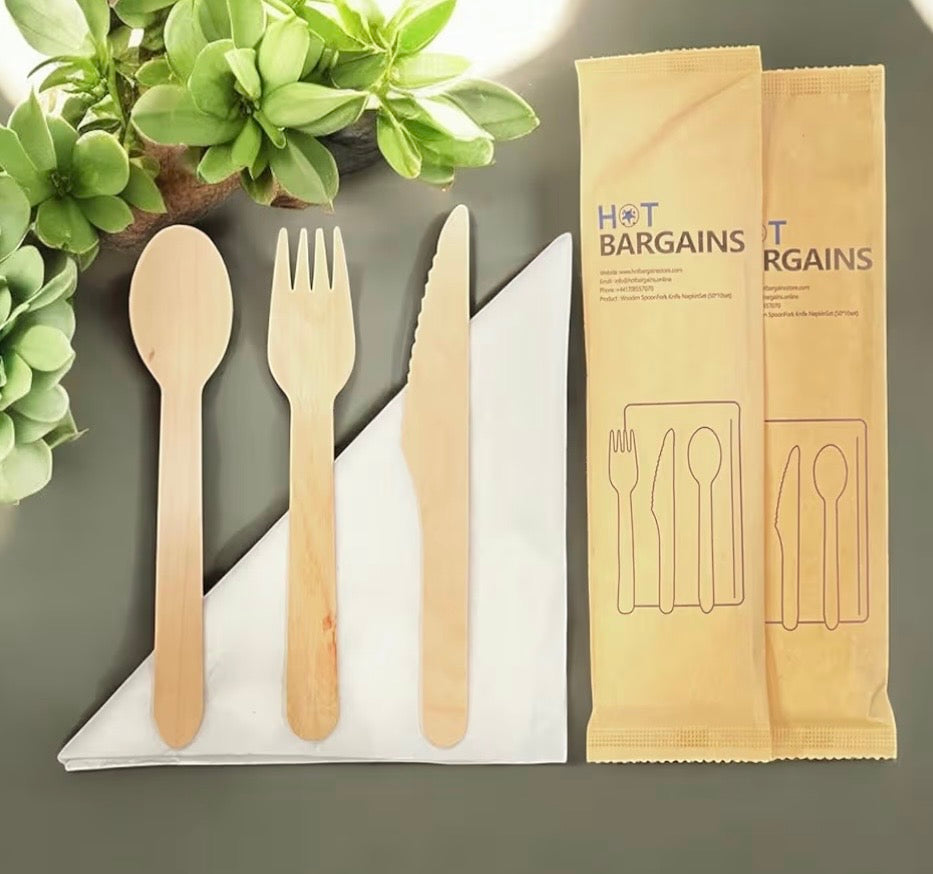 Disposable Plates, Cutlery & Napkins